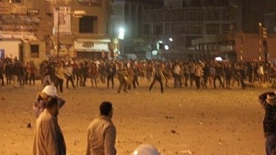 أهالى السويس يجبرون أنصار 