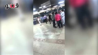 بالفيديو.. تشديدات أمنية داخل محطة مترو «الشهداء»