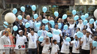 بالصور.. توفير أجهزة قياس السكر للمرضى في الاحتفال باليوم العالمي للمرض