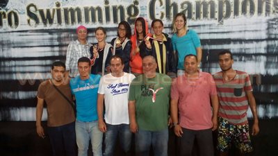 سباحات «الشمس» يحطمن الرقم القياسي في 100 متر تتابع ببطولة القاهرة