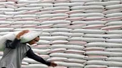 ضبط 2 طن أرز تموينى قبل بيعها بالسوق السوداء