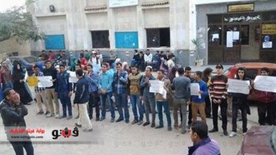 بالفيديو.. تظاهر طلاب الإرهابية داخل جامعة بنى سويف