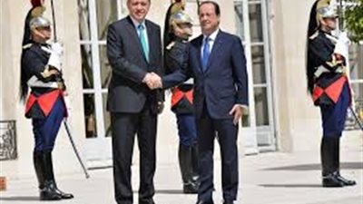 بالفيديو.. «هولاند» و«أردوغان» يتفقان على مواجهة «داعش» و«الأسد»