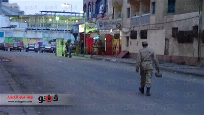 بالصور.. «حظر تجوال» في محيط لجان الاستفتاء ببورسعيد