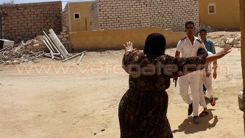 جانب من الحادث 