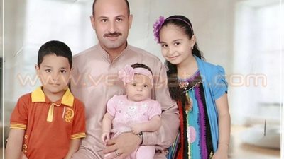 ننشر أول صورة عائلية لشهيد رفح بالدقهلية