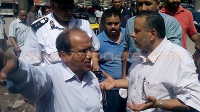 بالصور.. تجمهر أهالي «الساعة» بالإسكندرية احتجاجًا على انقطاع المياه