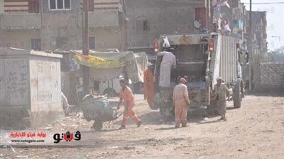 بالصور.. حالة تأهب قصوى لرفع مخلفات محكمة بنى سويف