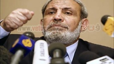 الزهار : فشل حرب الثمانية أيام دفع 