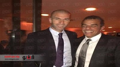 بالصورة.. عضو الأهلي يظهر مع «زيدان» في حفل الفيفا