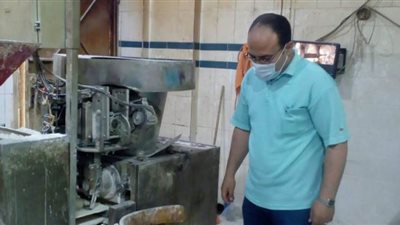 ضبط ٧ مخابز مخالفة في حملة تموينية بأجا بالدقهلية