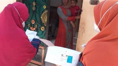 توصيل الأدوية لـ999 من مصابي كورونا والمخالطين ببني سويف | صور