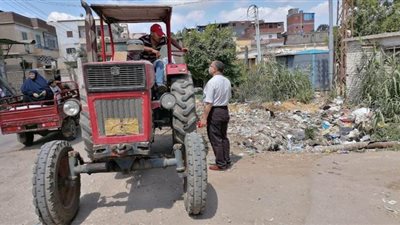 رفع ٨٦٣ طن قمامة.. وإزالة تعديات في 3 مراكز بالدقهلية