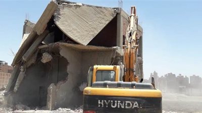 إزالة 813 حالة تعد على الأراضي الزراعية منذ بدء الحملات بالمنيا