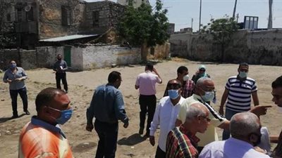 حملة أمنية مكبرة لتنفيذ قرار لإزالة التعديات على أملاك السكك الحديدية بالإسكندرية