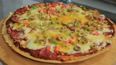 طريقة عمل البيتزا السائلة