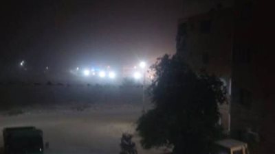 عواصف ترابية تضرب واحة الفرافرة والمناطق الغربية بالوادي الجديد