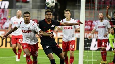 لايبزيج يفوز على كولن 2/4 في الدوري الألماني