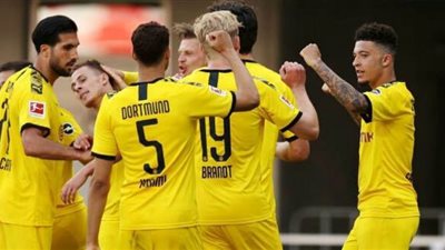دورتموند على بعد هدفين لمعادلة رقمه القياسي