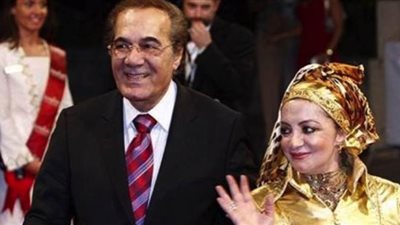 شهيرة تُهنئ زوجها محمود ياسين في يوم ميلاده: 