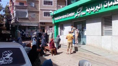 متابعة صرف المعاشات بمركز ومدينة المحلة الكبرى | صور