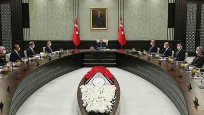 مجلس الأمن القومي التركي في اجتماع برئاسة أردوغان: سنواصل الدعم العسكري لحكومة الوفاق