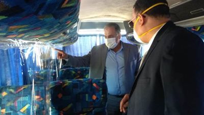 إجراءات جديدة لعودة شركات النقل الجماعي للعمل في الوادي الجديد