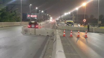 تحويلات مرورية أعلى محور 26 يوليو لأعمال الإصلاحات