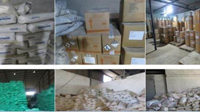 مصادرة 5216 طن أعلاف وأدوية بيطرية مغشوشة داخل مصنعين بالجيزة