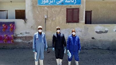 تنفيذ حملة لمكافحة الذباب والحشرات بالعريش| صور