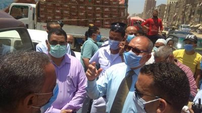 حصر باعة سوق الخميس تميهدا لنقلهم إلى المسلة | صور 