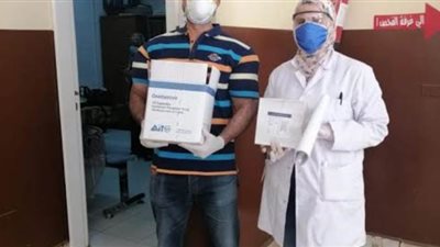 توزيع 1093 حقيبة أدوية ومستلزمات على مصابي كورونا والمخالطين بالجيزة