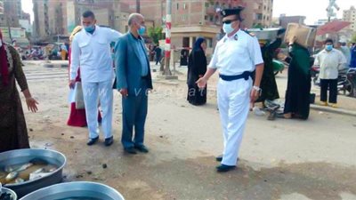 فض سوق طوخ الأسبوعي بالقليوبية | صور