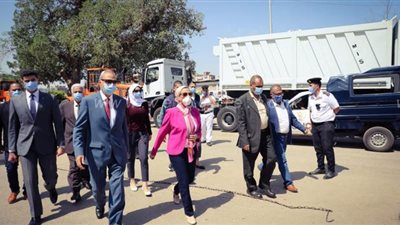 وزارة البيئة تدعم محافظة القليوبية بمعدات بقيمة ٣٠ مليون جنيه