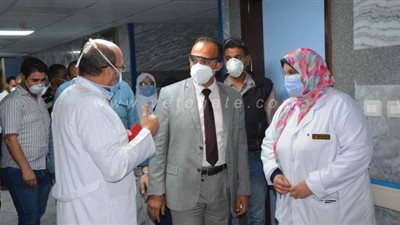 نائب محافظ المنيا يتفقد مستشفى التأمين الصحي ومخزن مديرية الصحة | فيديو