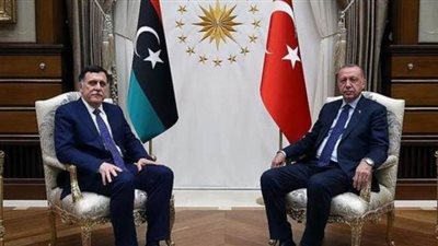 أردوغان يلتقي رئيس حكومة الوفاق في تركيا اليوم