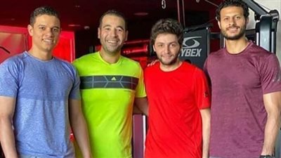 ثلاثي الأهلي يواصل تدريباته التأهيلية