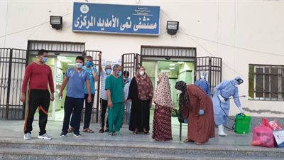 صحة الدقهلية: خروج ١١٩ مصابا بكورونا من مستشفيات العزل| صور