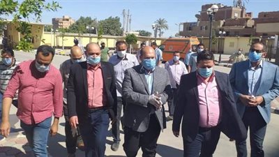 نائب محافظ الجيزة يتفقد مستشفيي الصف والعياط المركزي