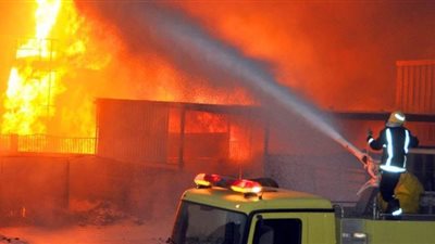 انتداب المعمل الجنائي لمعاينة حريق مستشفي دار الشفاء بالعباسية