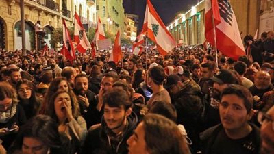 تجدد الاحتجاجات المنددة بالأوضاع الاقتصادية في لبنان