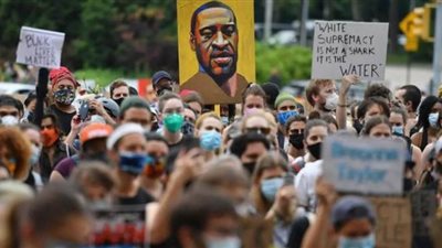 انطلاق مظاهرات حاشدة في العاصمة الأمريكية لليوم التاسع على التوالي