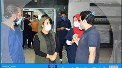 نائب محافظ جنوب سيناء تتفقد مستشفى الطور العام ومخازن الأدوية