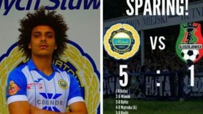 في أولى مبارياته.. عبد الله حافظ يتألق مع ناديه البولندي