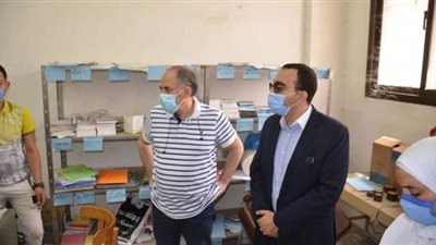 نائب محافظ الإسماعيلية يتفقد مستشفى الحميات قبل تحويلها للحجر الصحي