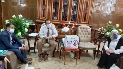 منظمات المجتمع المدني بشمال سيناء يدعمون القطاع الطبي في مواجهة كورونا