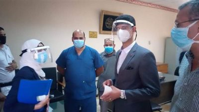 نائبا محافظ القليوبية يتفقدان مستشفيات العزل | صور