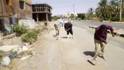 الوادي الجديد تنفذ حملات لإزالة الأسيجة والتعديات المخالفة حول العمارات السكنية