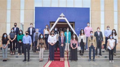 تفاصيل زيارة وزيرة الهجرة ووفد المصريين الدارسين بالخارج للأكاديمية الوطنية..صور 