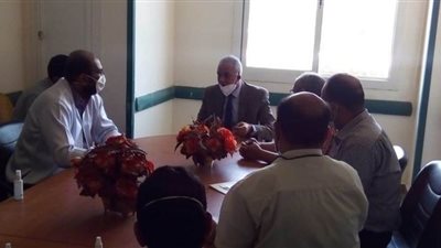 استمرار عمل اللجنة المشكلة للمرورعلى المستشفيات المخصصة لمصابي كورونا بقنا | صور